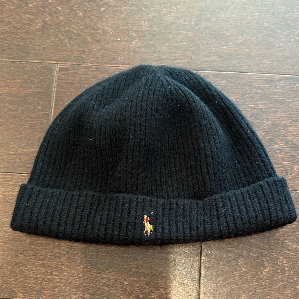 Polo by Ralph Lauren Dark Wool Beanie